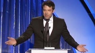 Chuck Lorre and Ben Affleck Funny Clip