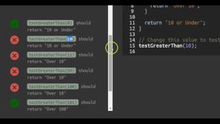 Comparison with the Greater Than Operator, freeCodeCamp Basic Javascript