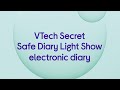 VTech Secret Safe Diary Light Show - Product Overview