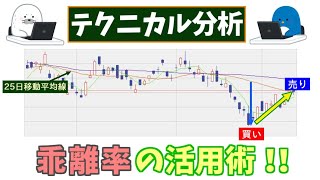 乖離率の基本（目安・計算式など）から実践での活用術まで動画で徹底的に解説！【テクニカル分析】