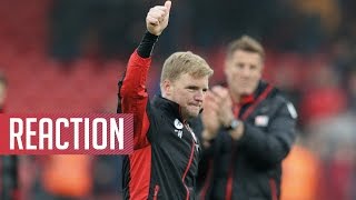Reaction: Eddie Howe on dramatic win over West Ham United