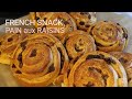 Join me in preparing this French snack PAIN aux RAISINS