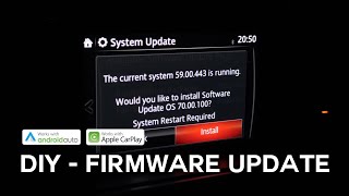 DIY - Mazda Firmware Update | Apple CarPlay \u0026 Android Auto (Part 2/3) - Eng sub