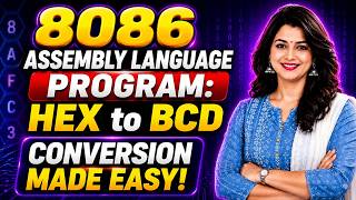 8086 Assembly: HEX to BCD Conversion Made Easy!