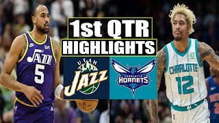 Utah Jazz vs Charlotte Hornets 1st QTR  Feb 22, 2024 Highlights | NBA Season