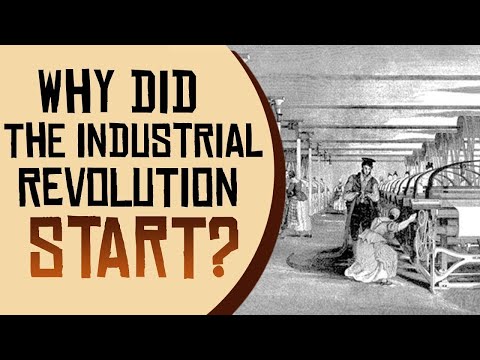 When did the First Industrial Revolution start?