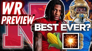 Nebraska’s WR Room JUST GOT SERIOUS🌽👀| BEST IN BIG TEN?😳+ UPDATE | Husker Football News