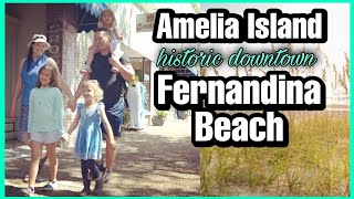 Amelia Island Florida | Historic Downtown Fernandina Beach Florida || Our National Adventure