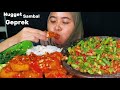 NUGGET SAMBAL GEPREK‼️ DAN PENCOK KACANG PANJANG BIKIN KENYANG