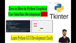 Create your first python GUI application (Beginner Python GUI Build)