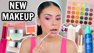 Testing NEW MAKEUP 😍 Full Face of First Impressions & WOW these are good!!