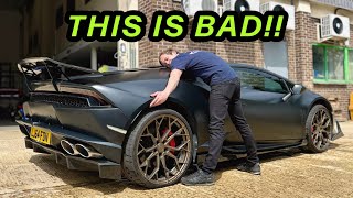 What's Wrong With This BROKEN Lamborghini Huracan? 👀