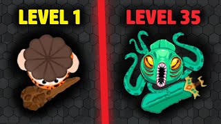 Evowars.io - Levels 35/35 Max Evolution [Kraken] Unlocked 740.000+ Score
