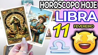 UM MILAGRE ACONTECE NA SUA VIDA 😍 Libra ♎ 11 fevereiro 2025 | Horóscopo do dia de hoje ♎ Tarot Libra