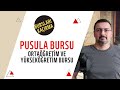 BURSLARI KAÇIRMA!  PUSULA BURSU BAŞVURUSU. (LİSE VE ÜNİVERSİTE BURSU)