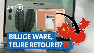 Vermeintlich deutscher Online-Shop, Retoure nach China?! 🛍️💸| Marktcheck SWR