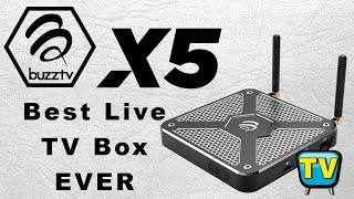 BuzzTV X5 128AI Android 11 TV Box - You've never seen TV like this!