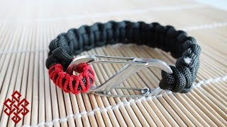 How to Make an S-Biner Cobra Knot Paracord Bracelet Tutorial