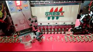 Embroidery Dori Sequence machine