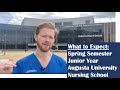 What to Expect: Augusta University Nursing School - SPRING Semester JUNIOR Year