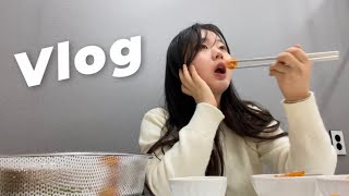 독립하는 Vlog (자취 시작 소비와 출근 일상/무슨 회사 다니는지/친구들 집들이/마트 탐방/맛있는 밥 차려 먹기/데이트/택배택배)