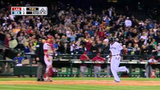 2011/06/15 Halman's first career home run