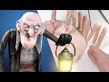 SO MANY DETAILS! Making a Creepy Character w/ an Environment - Polymer Clay Tutorial