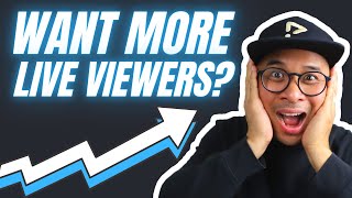 3 WAYS to Get MORE VIEWS on your YOUTUBE LIVE STREAMS - Use These Today!