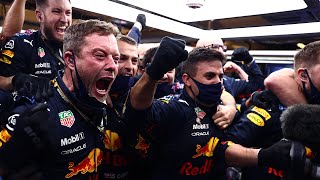 Red Bull Garage Reacts to Abu Dhabi GP FINAL LAP