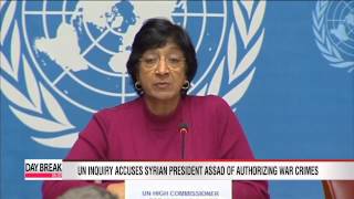 UN inquiry finds evidence that implicates war crimes by Assad