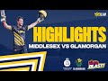 COOKE HITS GLAMORGAN'S FASTEST T20 CENTURY! | Middlesex vs Glamorgan | Vitality Blast | Highlights