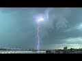 severe thunderstorm hits yankee stadium