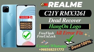 Realme C21Y✅RMX3261,RMX3262,RMX3263 Free Flash All Error Fix🆗HardReset Not Working 2025👉AuFixerYt