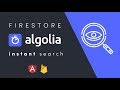 Algolia Firestore Instant Search