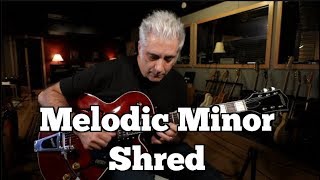 Melodic Minor Shred | Creating Melodic Super Structures