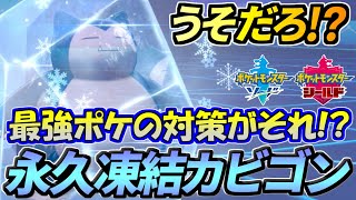 【ポケモン剣盾】そんなのあり！？最強ポケのカビゴン対策がまさかの「氷の世界」【ソード・シールド】