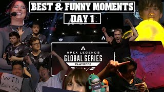 Best & Funny Moments From Day 1 ALGS LOS ANGELES LAN, May