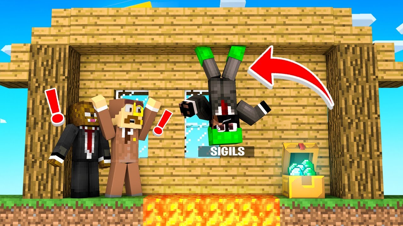 Stealing From The Roof In Minecraft Youtube