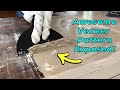 Amazing Pattern Uncovered After Paint Stripping | Furniture Restoration