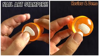 How To Use Nail Stamper Tool (REVIEW & DEMO) Nail Art Silicon Stamper From Daraz || Viral Nail Tool