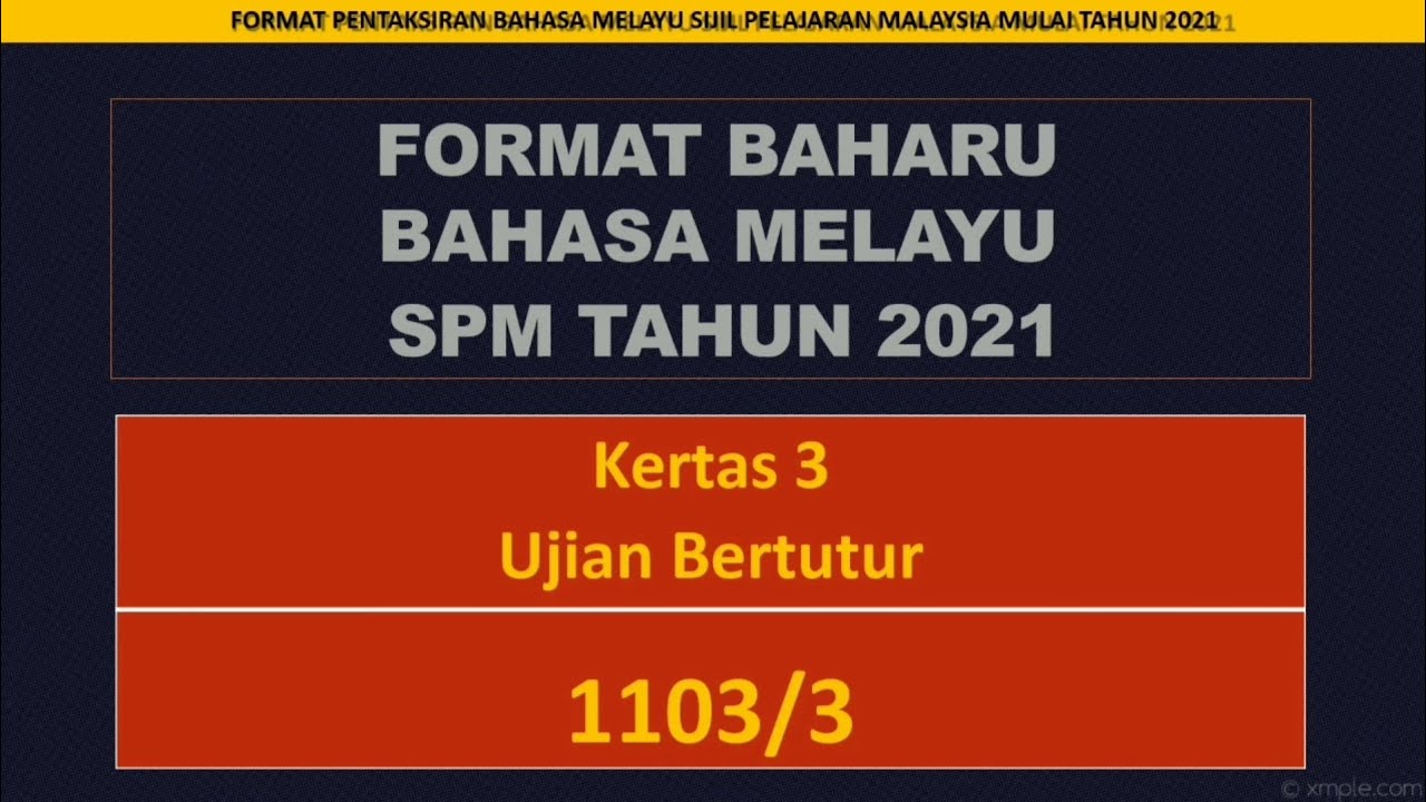 Format Kertas 1 Bahasa Melayu Spm 2021 - Format Bm Spm Pdf - Rylee Padberg