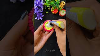 #beautiful 😱😱😱#easy #diy #handmade rakhi using waste earbuds #ytshorts #shorts #amezing #craft #fun