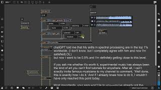 [Max/MSP] GRANULAR RECONSTRUCTION