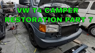 VW T4 Transporter 1.9td Restoration to CAMPER Van Part 7