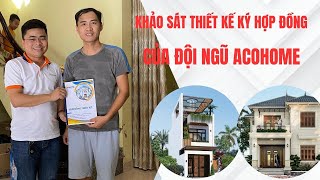 Khảo Sát Thiết Kế Thi Công Cùng Đội Ngũ Kỹ Sư ACOHOME Tại Hải Phòng