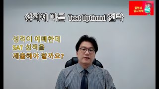 [딜런의 입시비책] SAT 성적에 따른 Test Optional 전략