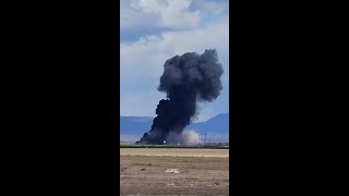 ‘Shock’ for spectators as fighter jets collide during air show