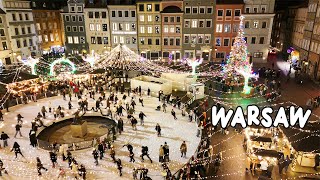 Christmas Market in the capital Warsaw