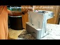 how to open breville barista express bes870xl