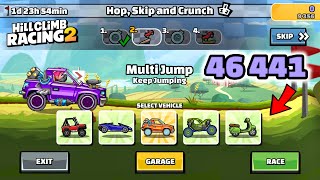 Hill Climb Racing 2 – 46441 points in HOP, SKIP AND CRUNCH Team Event